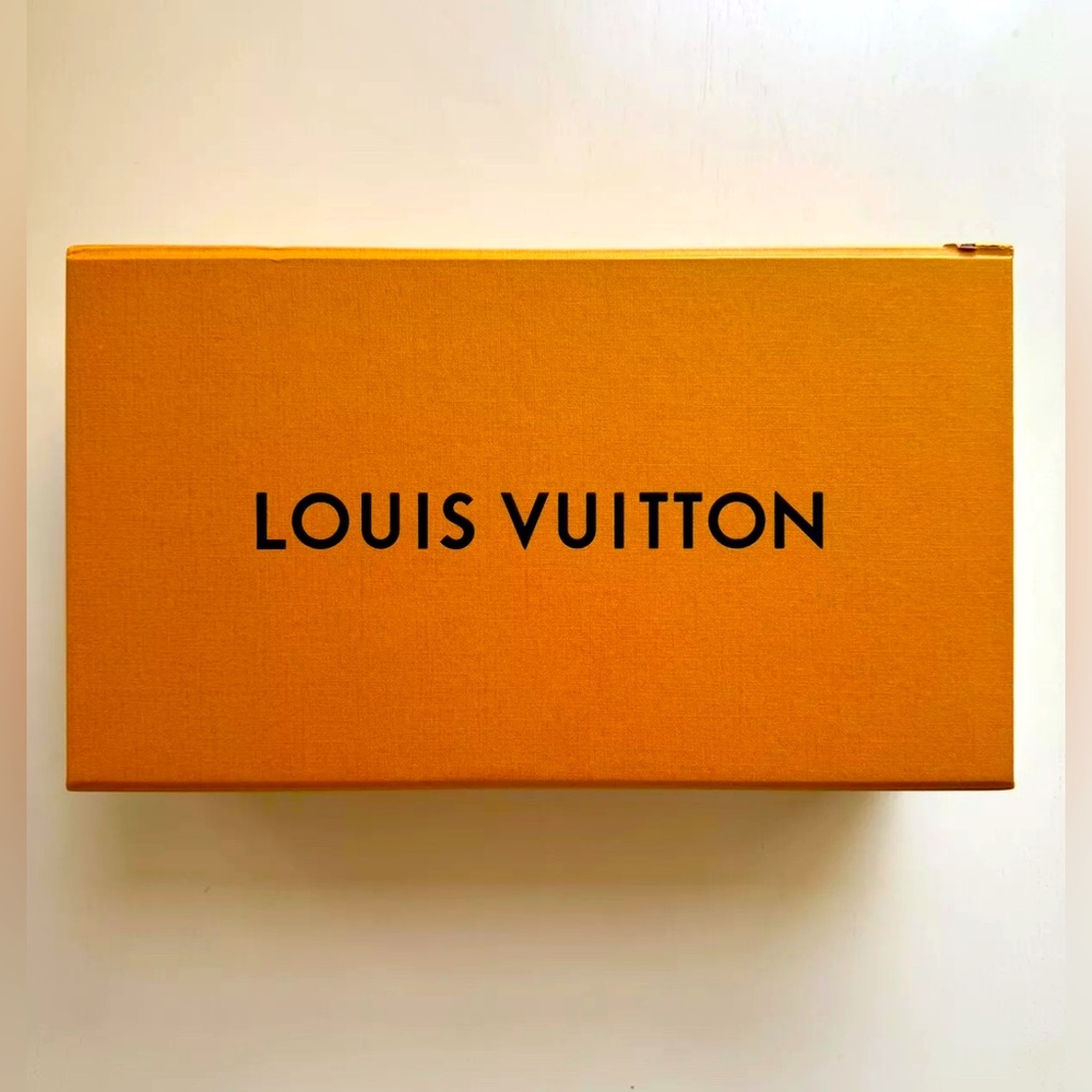 AUTH LOUIS VUITTON LV SMALL STORAGE PRESENTATION ORANGE GIFT BOX ONLY